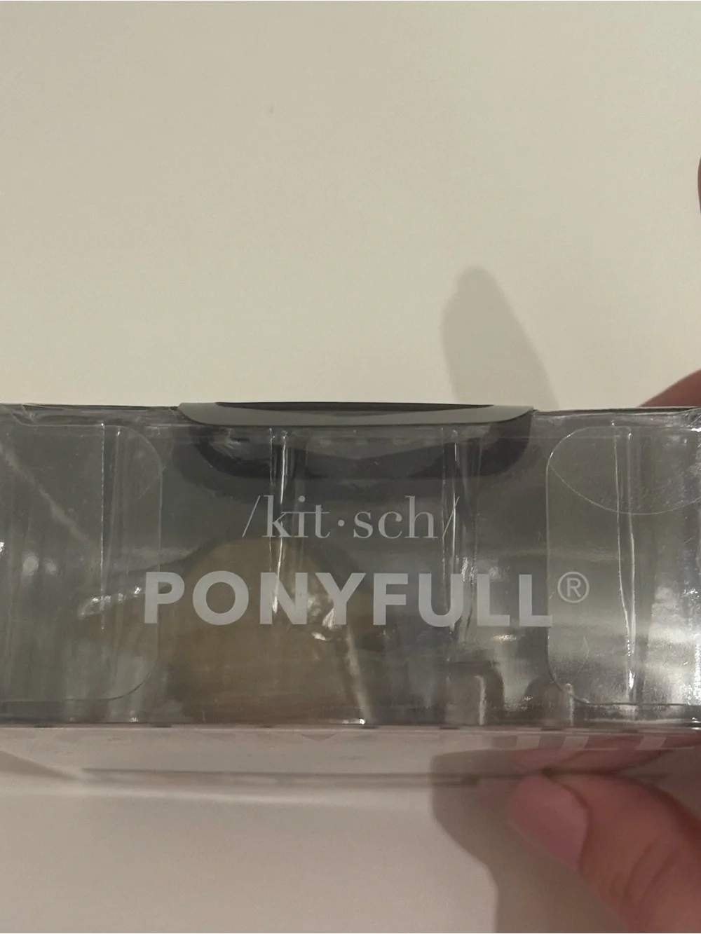 Kitsch Ponyfull Ponytail Volumizer - Tan